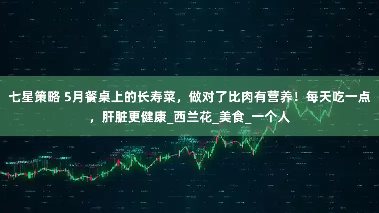 七星策略 5月餐桌上的长寿菜，做对了比肉有营养！每天吃一点，肝脏更健康_西兰花_美食_一个人