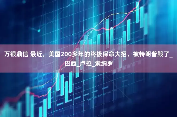 万银鼎信 最近，美国200多年的终极保命大招，被特朗普毁了_巴西_卢拉_索纳罗